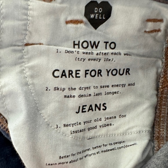 Madewell Women's Roadtripper Jeggings Denim Blue Jeans Side Ankle Zipper Size 25 - Picture 10 of 13